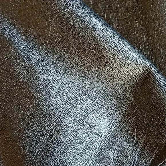 Vintage 90s Wilsons Pelle Studio black leather jacket Size Small - Picture 8 of 8